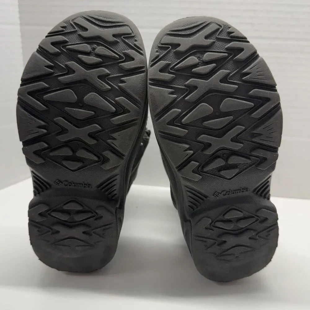 Columbia Bugaboot Snow Boots Kids Size 3 Black 200 Grams Insulated Waterproof‎